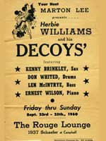 Advertisement 1960 � courtesy of L. McIntyre