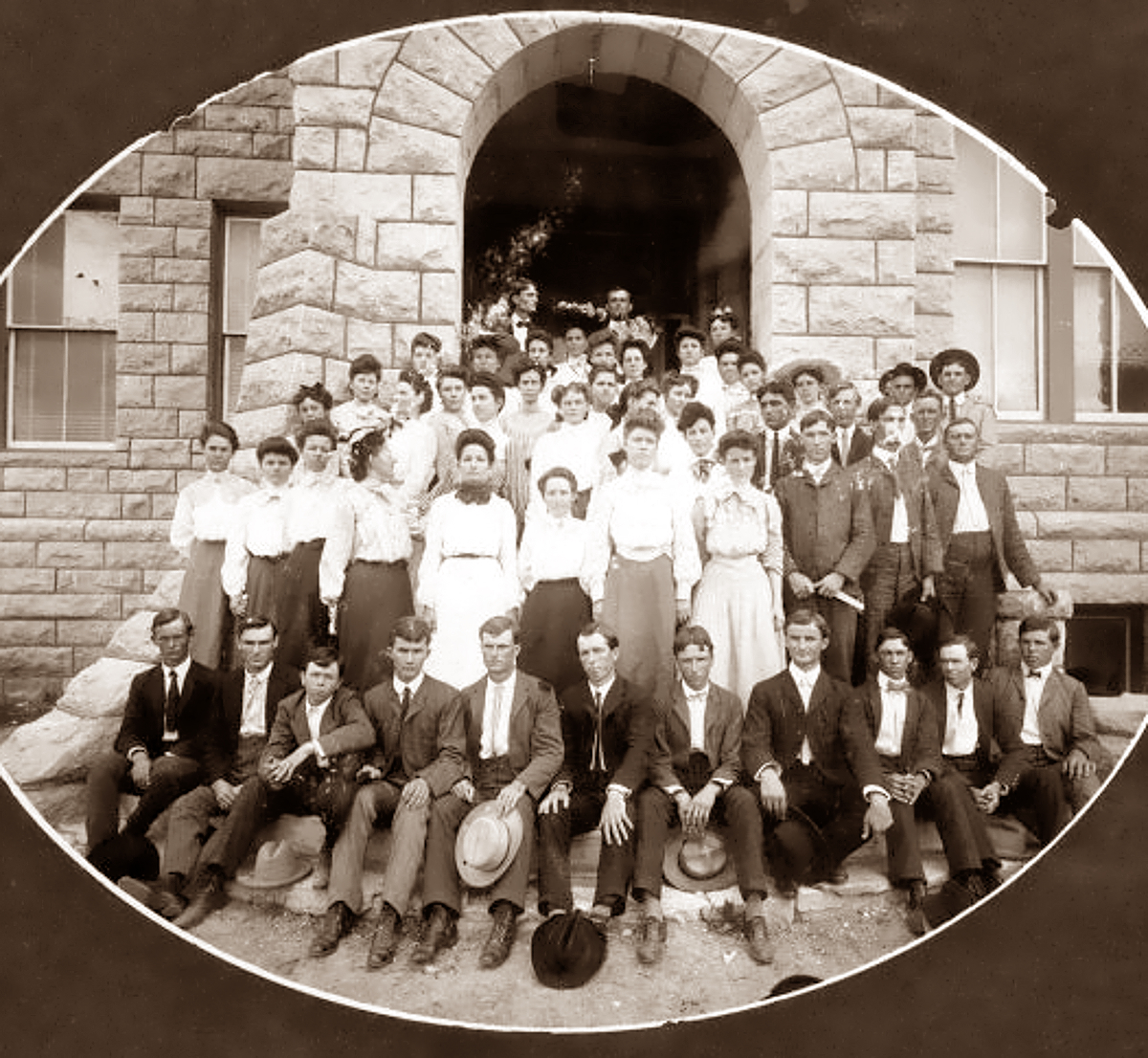 Graduating Class of Gatesville Texas in 1899